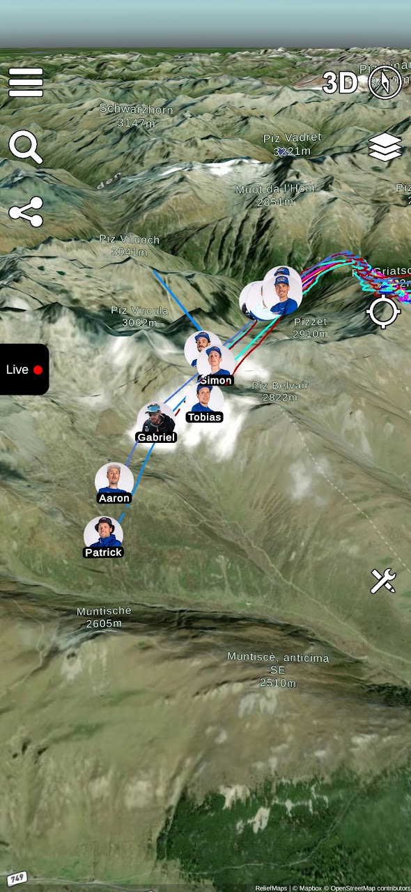 Live Tracking